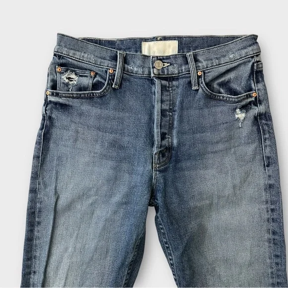 MOTHER Superior The Tomcat Jean Seriously Truce Size 29 High Rise‎ Straight Leg